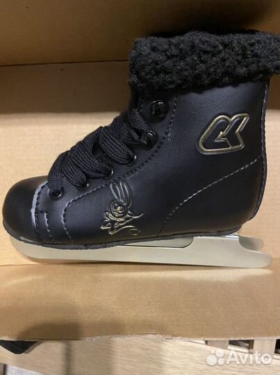 Коньки детские magic black