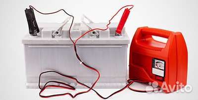 Заряд автомобильного аккумулятора