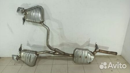 Задняя часть глушителя