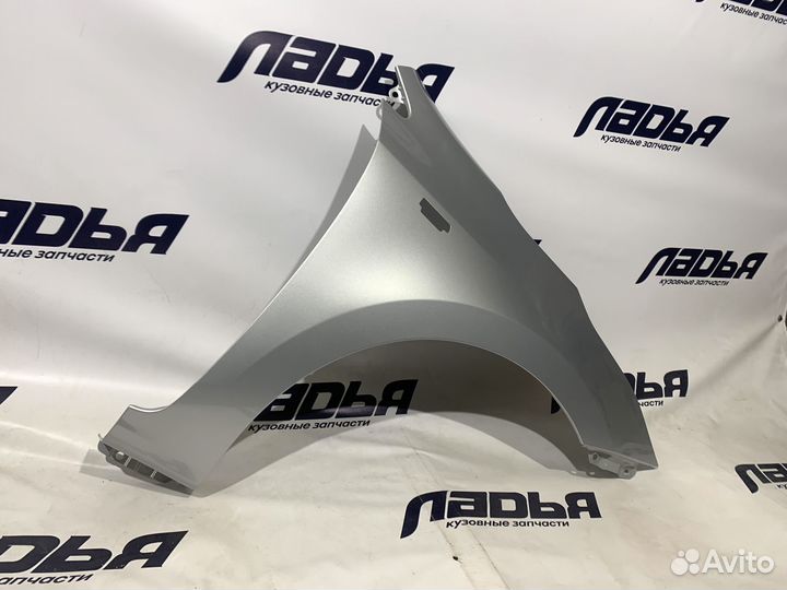 Крыло Kia Rio(17) правое Серебристый RHM