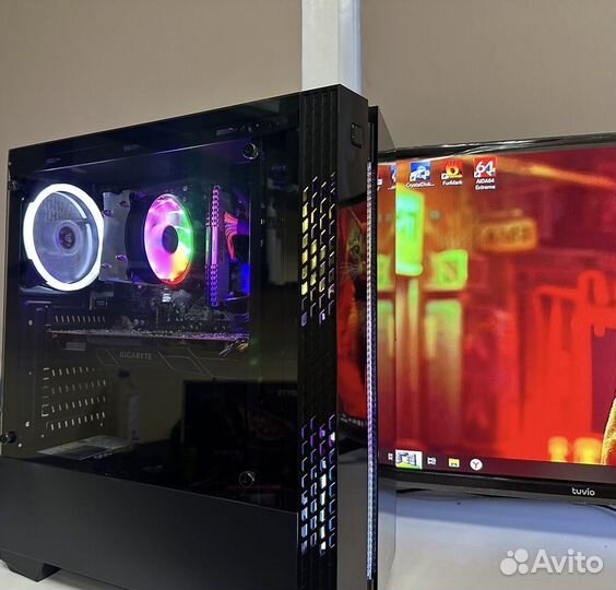 Игровой Компьютер gtx1070/ryzen5/16/SSD