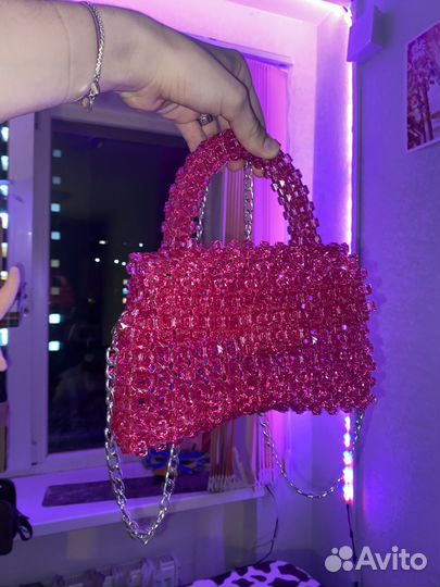 Сумка женская из бусин на заказ