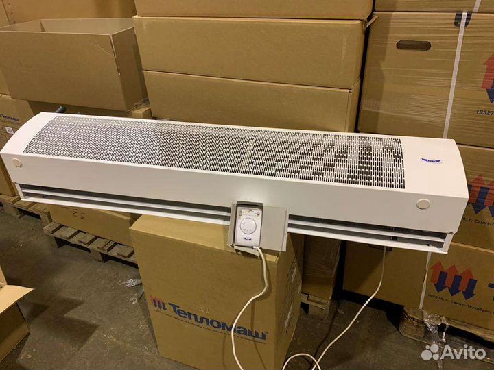 Тепловая завеса водяная 15 квт 1.5 м ширина