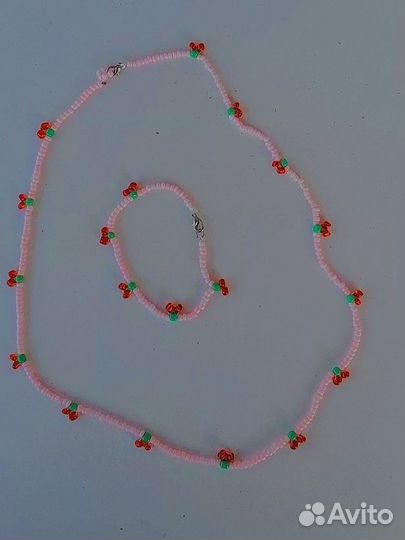 Детские украшения, подарок для детей из бисера