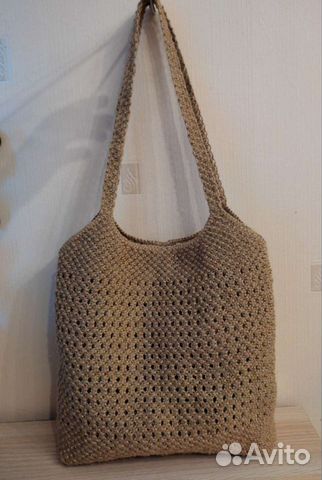 Cумка из джута / Макраме