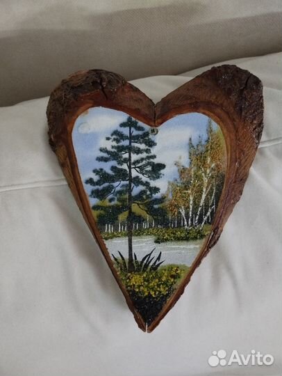 Резные картины из дерева