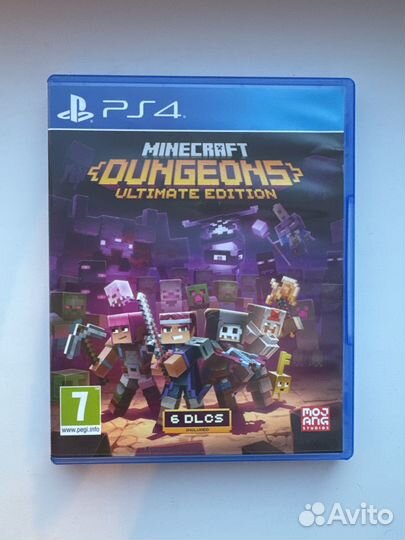 Minecraft dungeons ultimate edition ps4