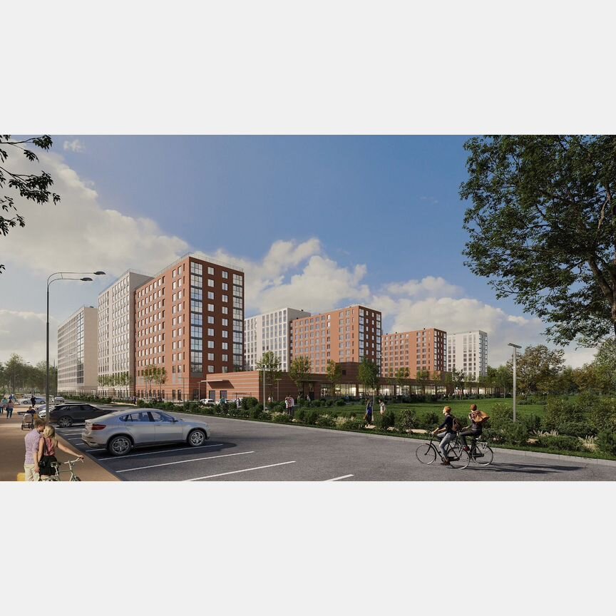 1-к. квартира, 35,7 м², 11/13 эт.
