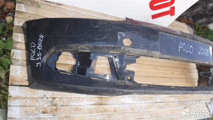 Бампер передний Volkswagen Polo sedan 2010-2020