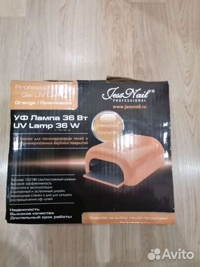 Уф-лампа 36 Вт UV Lamp 36W jessnail