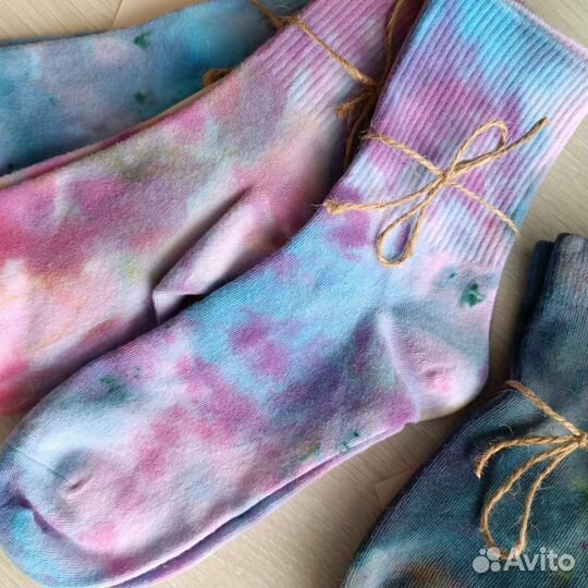 Носки тай-дай