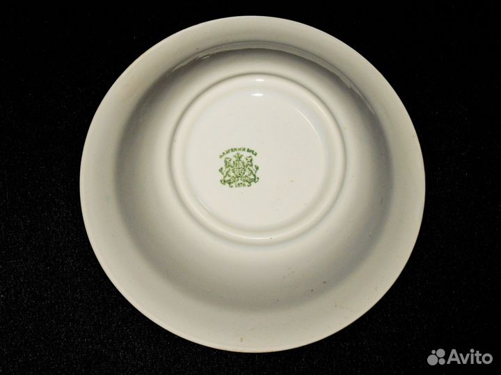 Тарелка глубокая салатник Грибы Люстр Фаянс