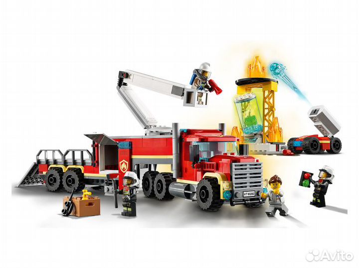 Lego 60282City -Команда пожарных -Пожарная машина