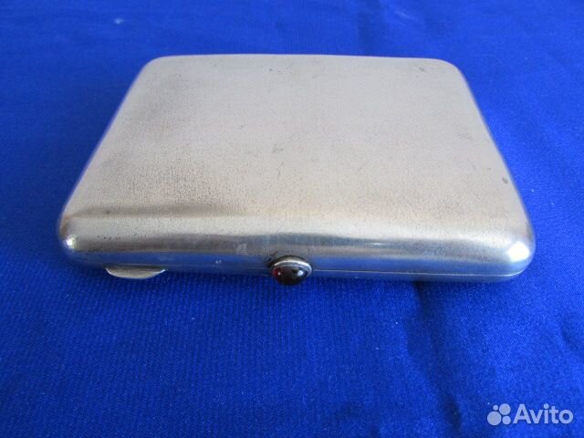 Портсигар серебряный 875 пробы