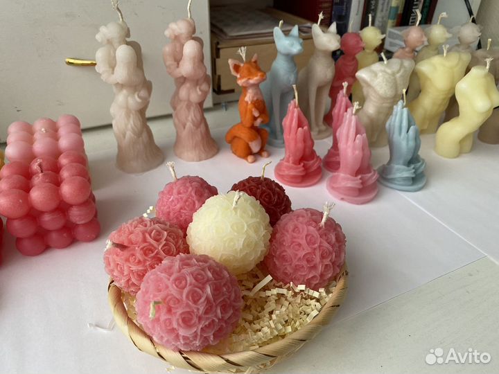 Свечи ручной работы