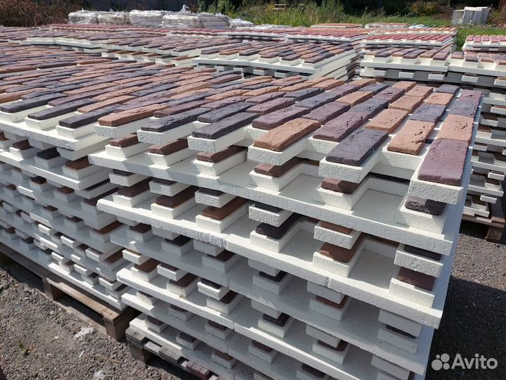 Фасадные термопанели. Кабанчик. Фасадная плитка