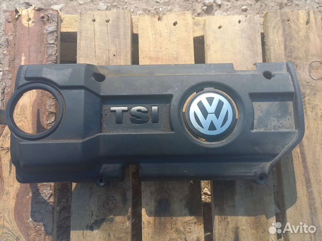 Крышка двигателя фольцваген джетта 6