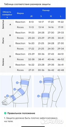 Защита для роликов и велосипеда