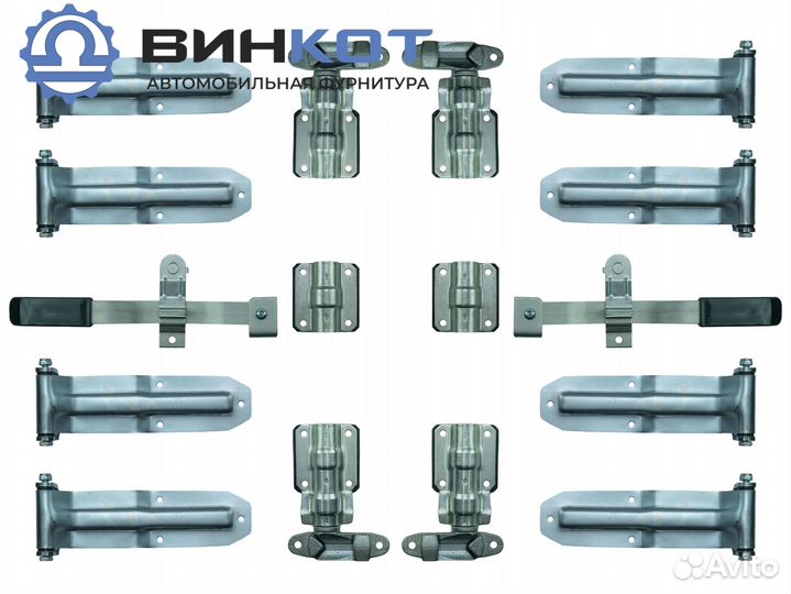 Фурнитура для изготовления и ремонта ворот фургона
