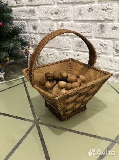 Корзина из бересты