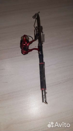 Фидерное удилище с катушкой на 5фотографии за1500р
