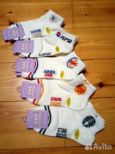 Носки женские низкие Brand