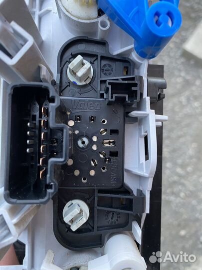 Блок управления печкой ларгус рено ниссан