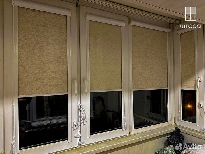 Рулонные шторы, жалюзи