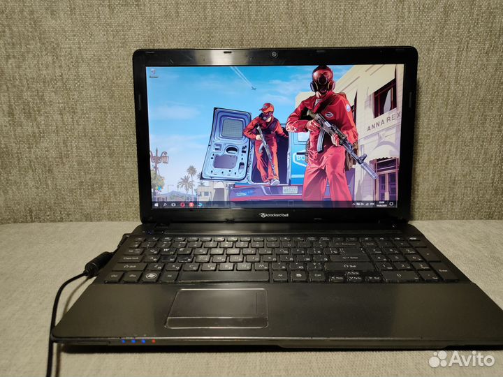 Игровой ноутбук PackardBell A83520/8gb/2видеокарты