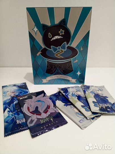 Набор коллекционных карт геншин импакт Линетт