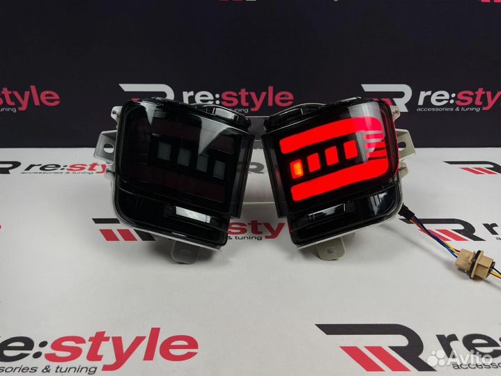 Катафоты Toyota Land Cruiser 200 с16г Тюнинг R2096