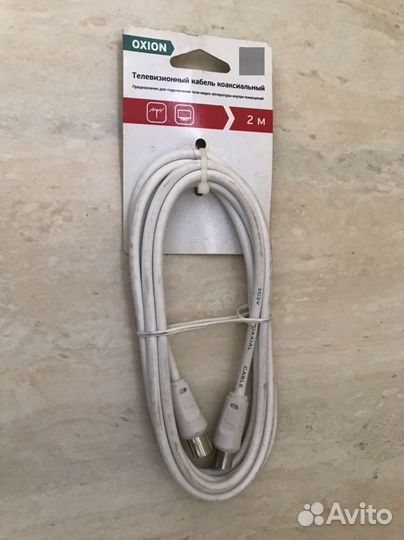 Новый телевизионный кабель Oxion 2 м