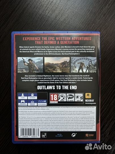 Red Dead Redemption для PS4 PS5