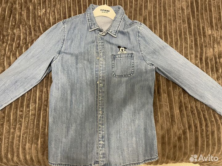 Джинсовая рубашка