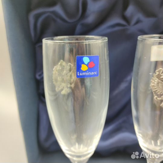 Бокалы для шампанского «Держава»