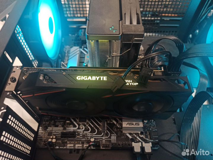 Видеокарта rx 570 4gb gigabyte
