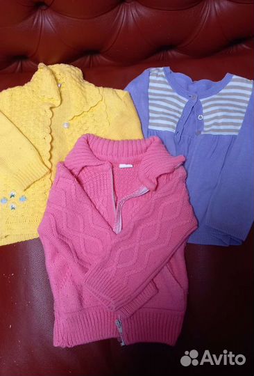 Пакет одежды на девочку 86 92