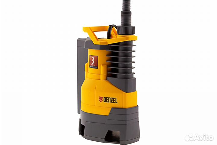 Дренажный насос denzel dpх650 Х-Pro 97225