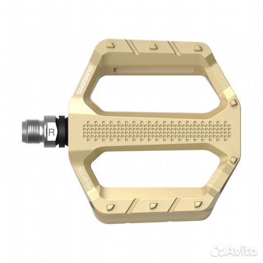 Педали Shimano PD-EF202 Flat Pedals Gold