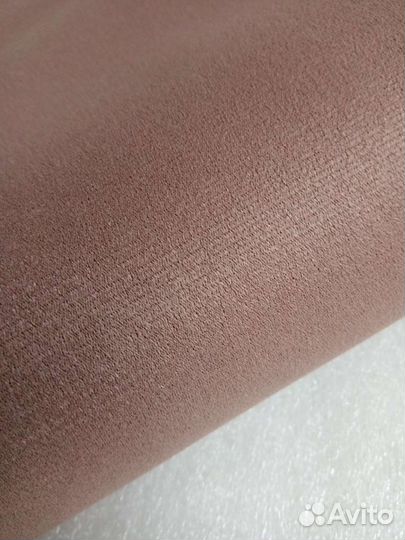 Ткань костюмная (отрез) цвета кофе с молоком