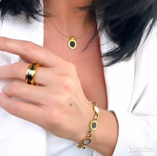 Колье бижутерия bvlgari