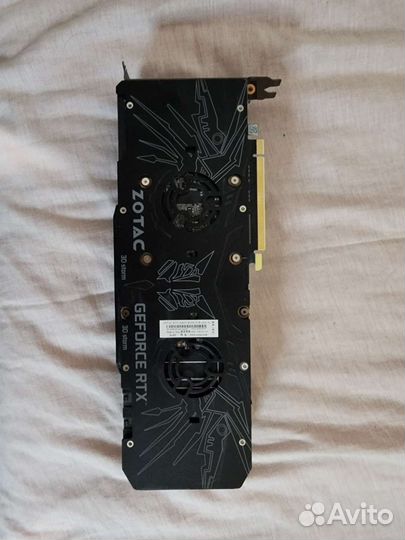 Видеокарта zotac RTX 3060Ti-8GD6 GOC-X