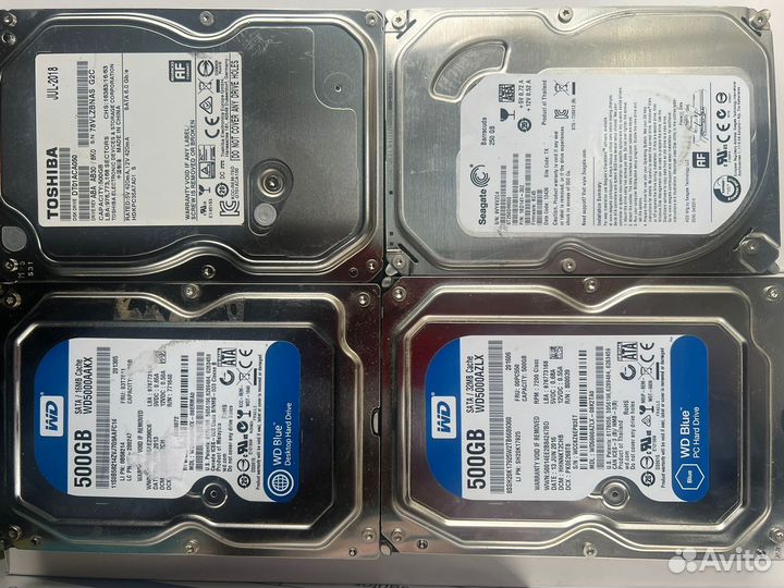 Жесткий диск HDD 500gb в количестве