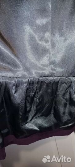 Пиджак, жакет, блейзер бархатный J Crew фиолетов