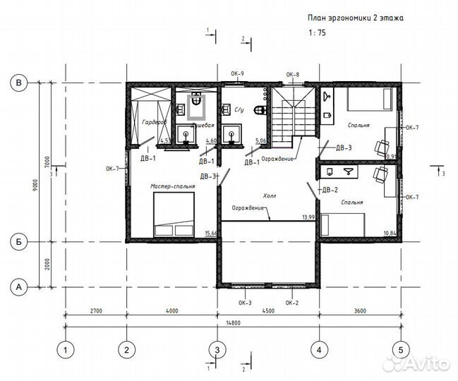 Готовый проект каркасного дома