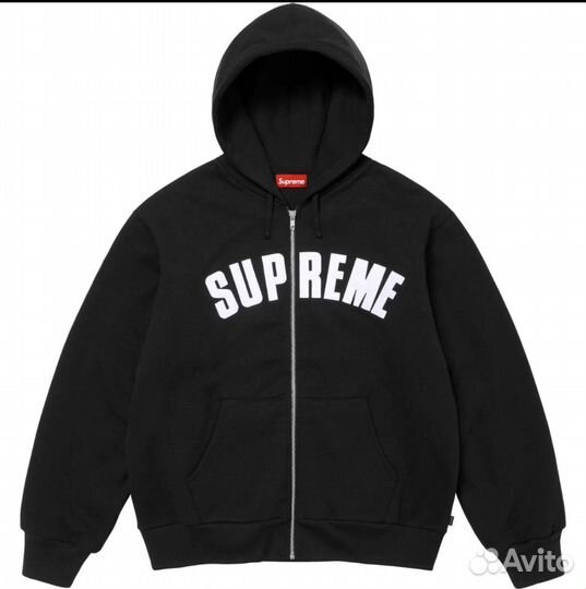 Зип худи supreme