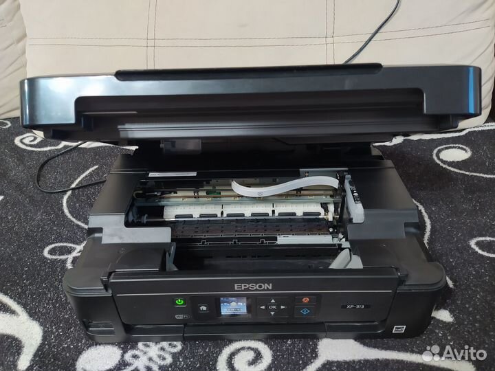 Принтер Epson xp-313, цветной, Wi-Fi, струйный