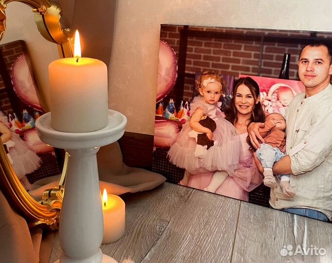 Портрет по фото / Портрет на холсте / Фото на холс