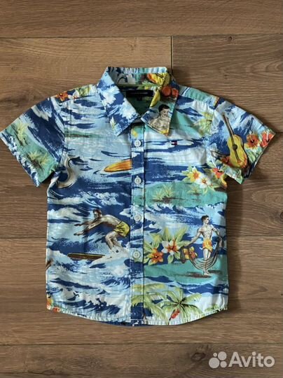 Рубашка для мальчика 9-12 мес