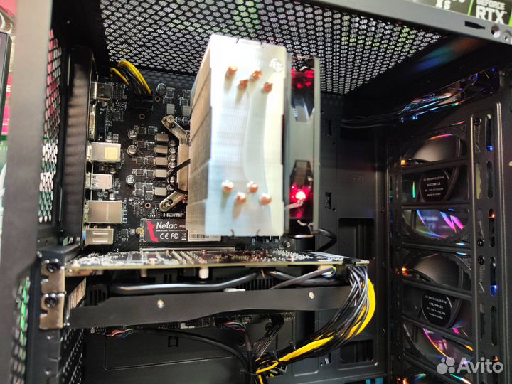 Игровой пк RTX2060Super/ Core i3-12100F/ 16Gb DDR4